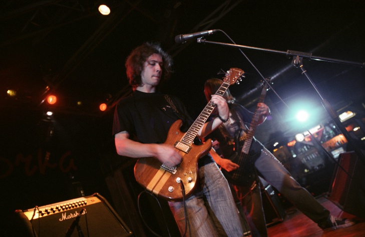 Фото ВнеРитма в Точке (ноябрь 2005)